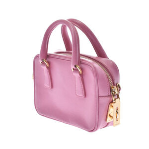 Prada Pink Handbag Bag Saffiano
